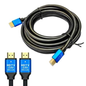 Cable De Video Hdmi V2.0 De 3 Metros Full Hd 4k 1080p
