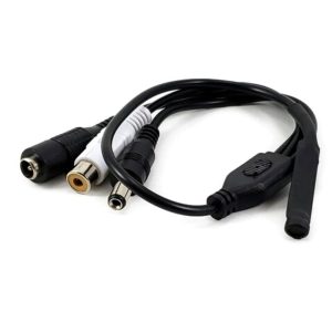 Microfono Espia Sensible Camaras Cctv Domo Tubo