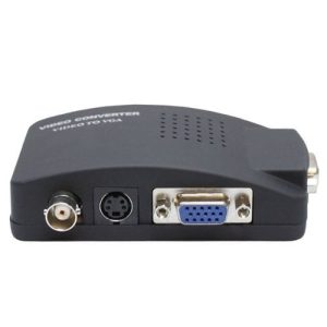 Convertidor Video Rca Bnc S-video A Vga Monitor Lcd