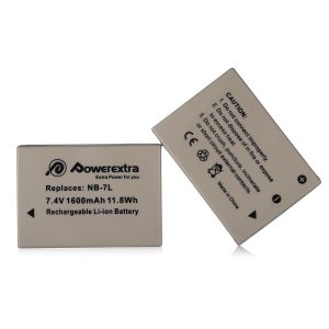 Canon Nb-7l Nb7l Powershot Sx30 Is G10 G11 G12 1600mah