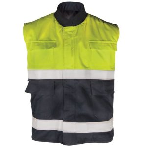 CHALECO IGNÍFUGO ANTIESTÁTICO BI-COLOR AV