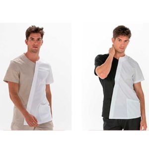 Chaqueta Moderna Hombre Asimétrica Barbero