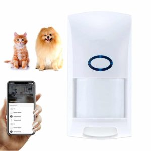 Sensor Movimiento Wifi Antimascota Tuya Smart Google Alexa