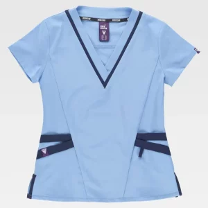 Casaca sanitaria mujer combinada B6952 WORKTEAM