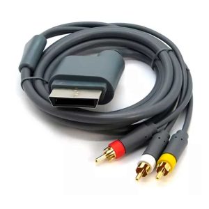 Cable Audio Y Video Xbox 360 Alta Calidad Cable Av