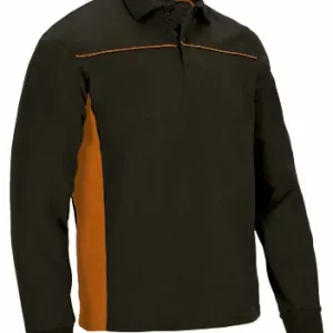 Polo Thunder bicolor Manga Larga Valento