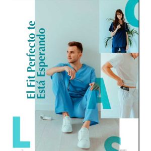 Pantalón Servicios Unisex Poliéster Tejido Elástico y Cómodo