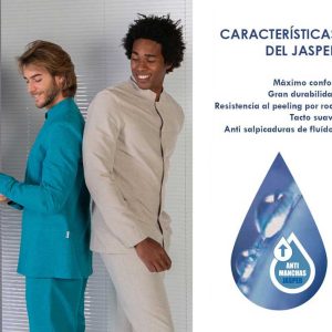 Casaca Hombre Trabajo «Tecnología Jasper» Anti Salpicaduras Líquidos y Fluidos